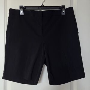 Elegant Black Women's Bermuda Shorts